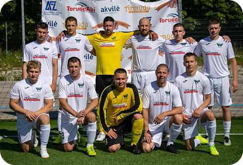 FC Freedom team playing football